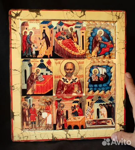 Икона "Cвятитель Николай Мирликийский" — оригинальный подарок
