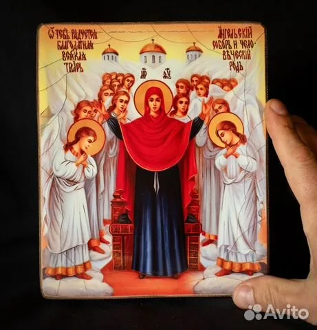 Икона "О тебе радуется и собор Архангелов" в подарок