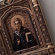 Икона резная Мирон Критский — необычный подарок — фотография 10
