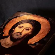 На память: Икона с ковчегом "Спас Синайский" — фотография 5