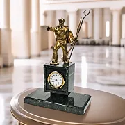 Подарочные часы с фигурой металлурга — фотография 1