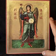 Подарочная икона "Архангел Гавриил" 21*17 см — фотография 1