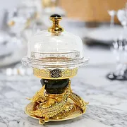 Красивая икорница. Златоуст — необычный подарок — фотография 1