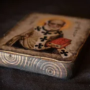 Иконка Св. Николая. Дорожная — красивый подарок — фотография 3