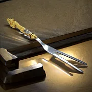 На память: Вилка для мяса "Медведь" — фотография 1