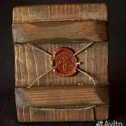 Подарочная икона деревянная "Ангел Хранитель" 15*12 см — фотография 2