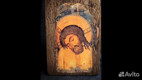 На память: Икона деревянная «Христос во гробе»