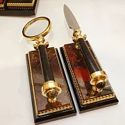 На память: Письменный набор из яшмы "Орёл". Златоуст — фотография 3