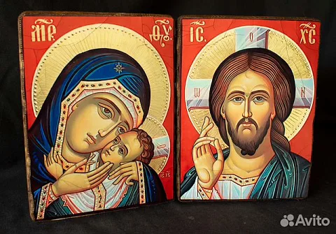 Подарочные иконы "Венчальной Пары"