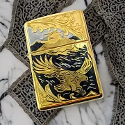 На память: Оригинальная зажигалка Zippo "Сокол" — фотография 1