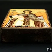 На память: Икона Архангел Гавриил. Ручная работа — фотография 4