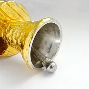 Позолоченный колокольчик «Пост ГИБДД» — оригинальный подарок — фотография 4