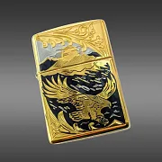 На память: Оригинальная зажигалка Zippo "Сокол" — фотография 2