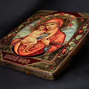 Икона Божией матери "Жировицкая " — красивый подарок — фотография 3