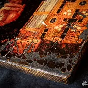 На память: Икона деревянная " Спас Синайский" — фотография 8